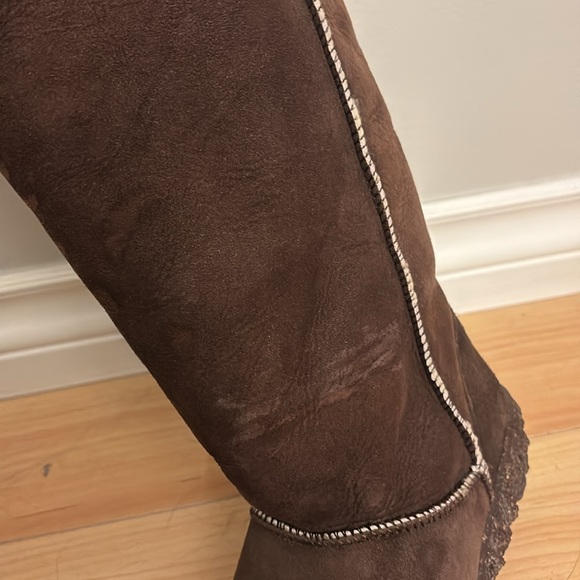 New Paul Brodie shearling suede winter boots - Picture 7 of 10